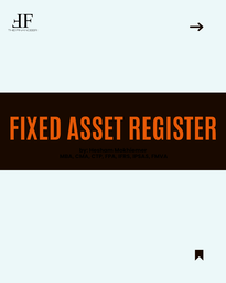 Fixed asset register 