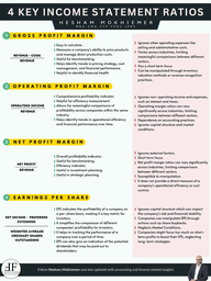 4 Key Income Statement Ratios