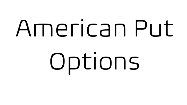American Put Option